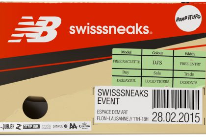 L’interview chaussons pour le Swisssneaks