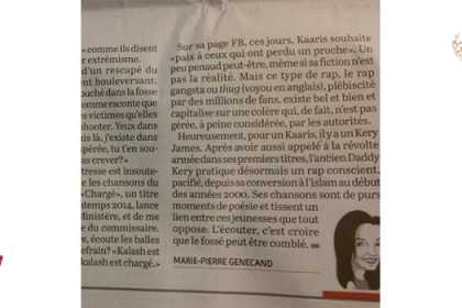 Lettre ouverte à Marie-Pierre Genecand (Le Temps)